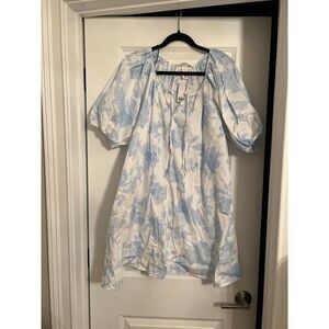 NWT H&M balloon sleeve trapeze dress maternity size S